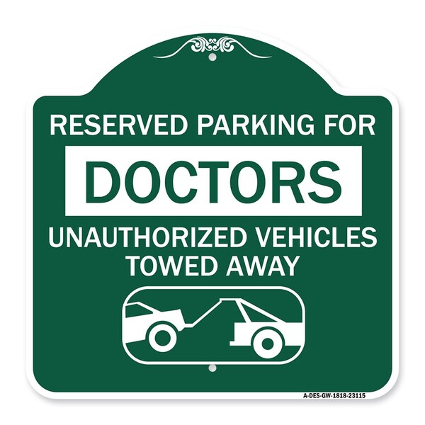 Reserved Parking for Doctors Unauthorized Vehicles Towed Away, A-DES-GW-1818-23115